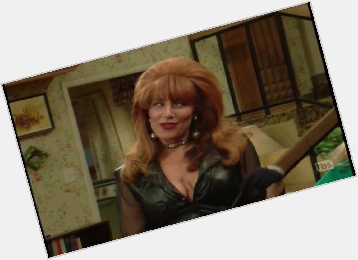 Peggy Bundy Voluptuous body,  dyed red hair & hairstyles