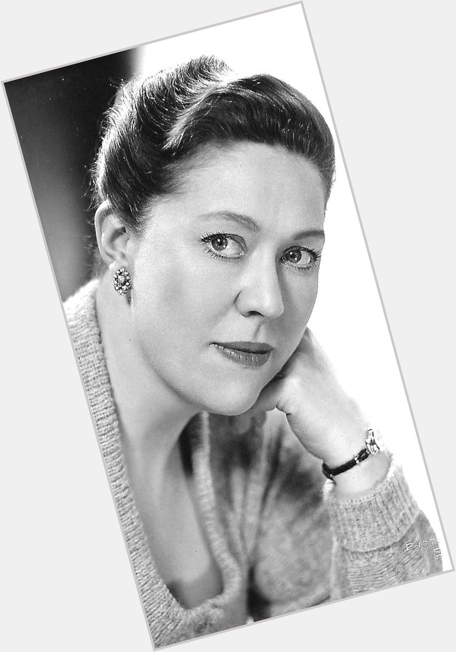 Peggy Mount Average body,  salt and pepper hair & hairstyles