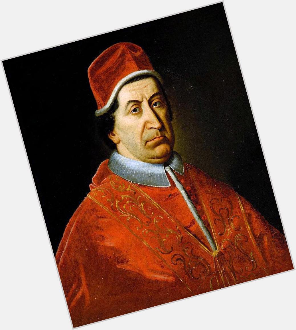 Pope Clement Xi  light brown hair & hairstyles