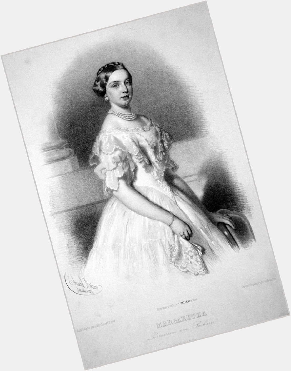 Princess Margaretha Of Saxony  