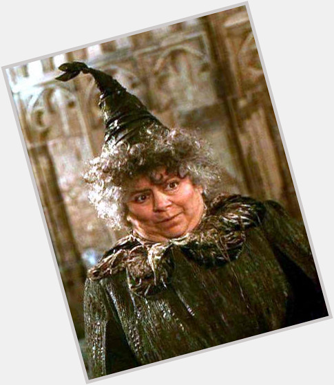 Professor Pomona Sprout Large body,  grey hair & hairstyles