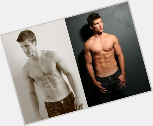 Parker Young dark brown hair & hairstyles Athletic body, 