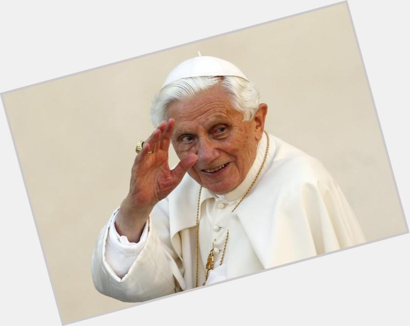 Pope Benedict Xvi Average body,  grey hair & hairstyles