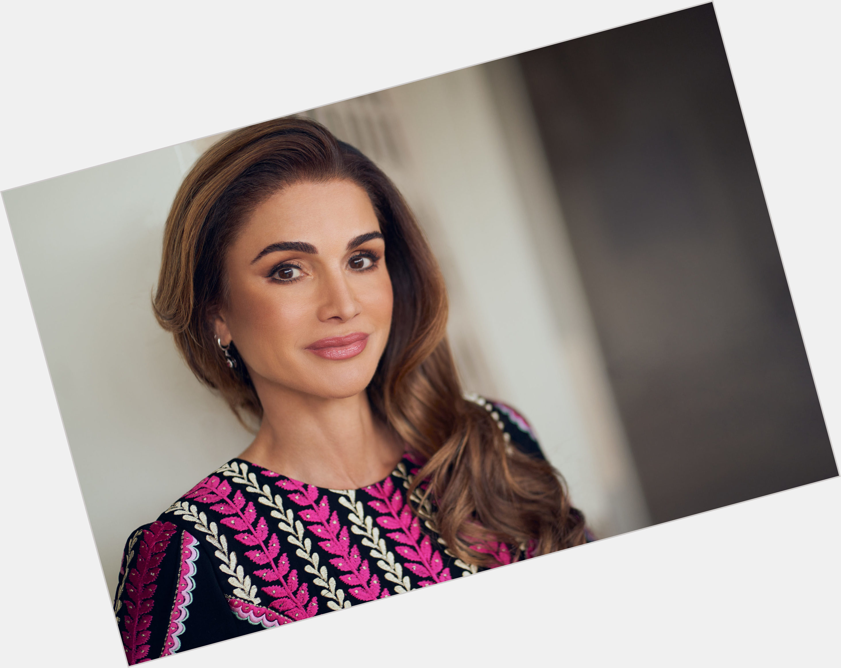 Queen Rania of Jordan birthday 2015