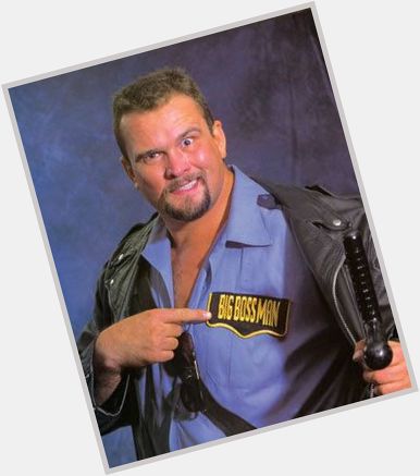Ray Traylor Large body,  dark brown hair & hairstyles