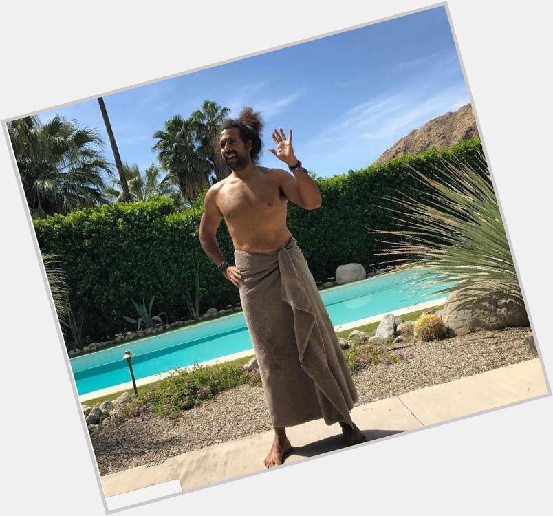 Reggie Watts shirtless bikini