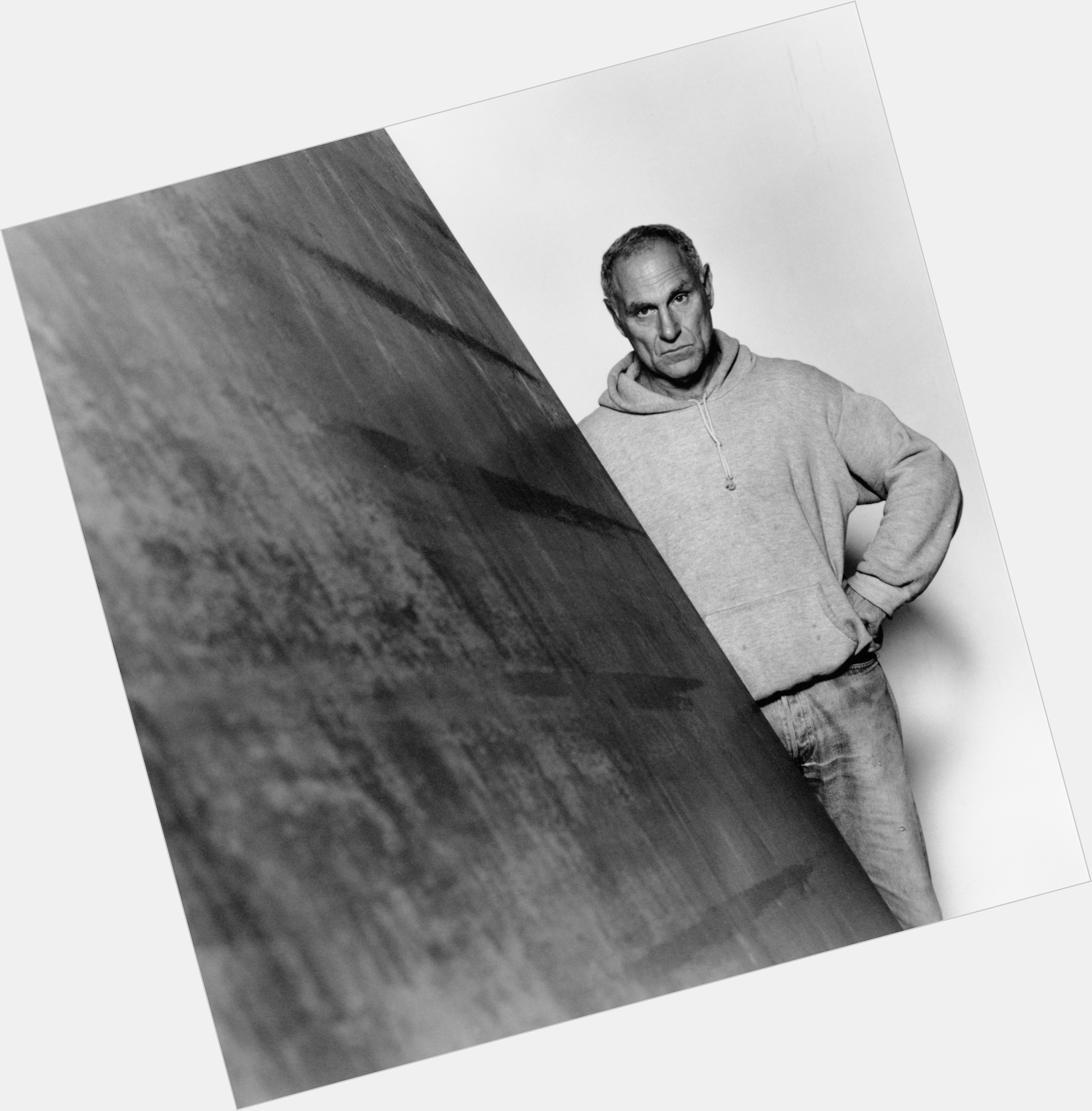 Richard Serra Average body,  grey hair & hairstyles