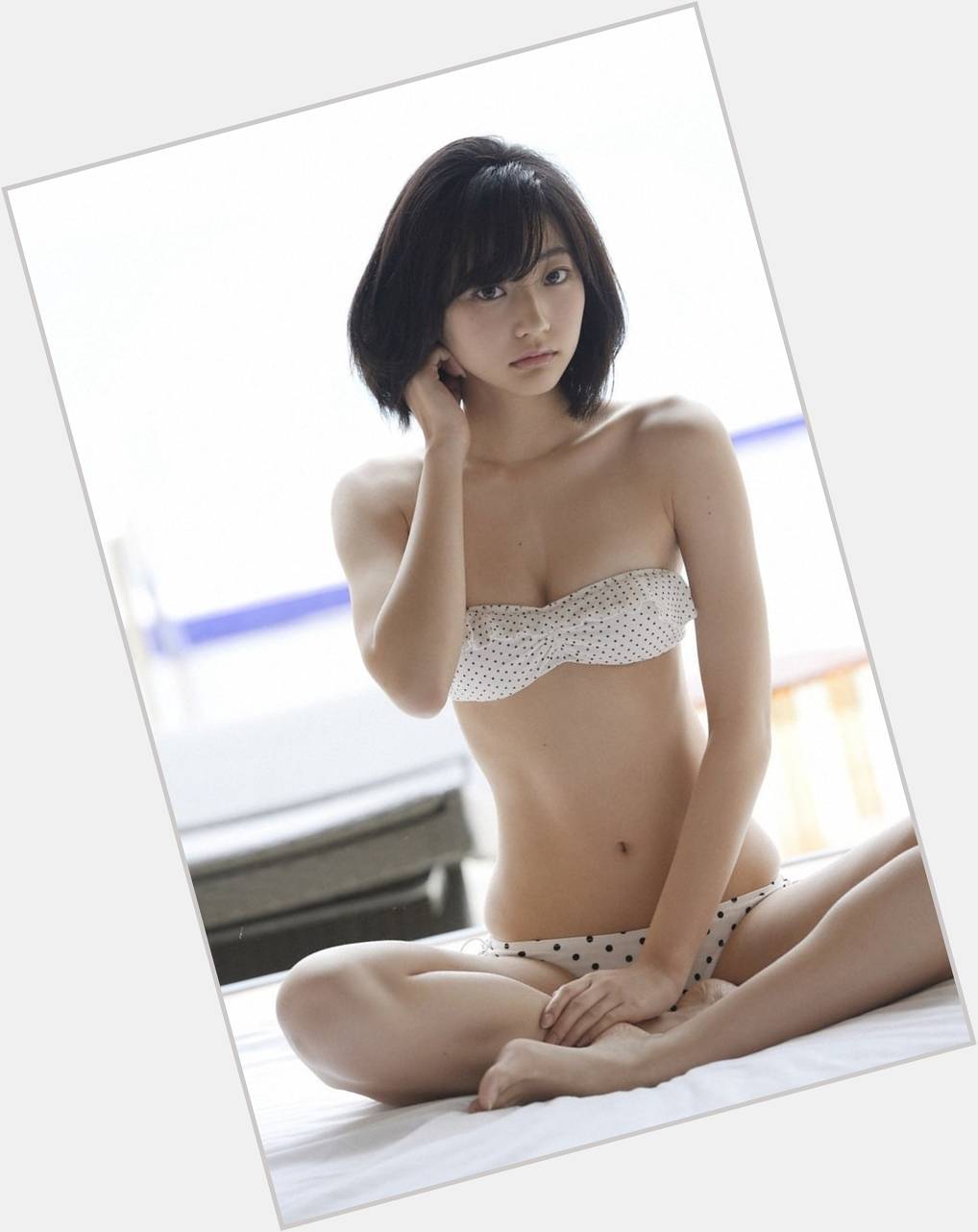 Rina Takeda shirtless bikini