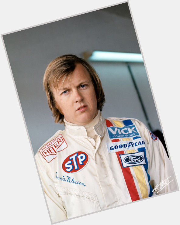 Ronnie Peterson Athletic body,  blonde hair & hairstyles