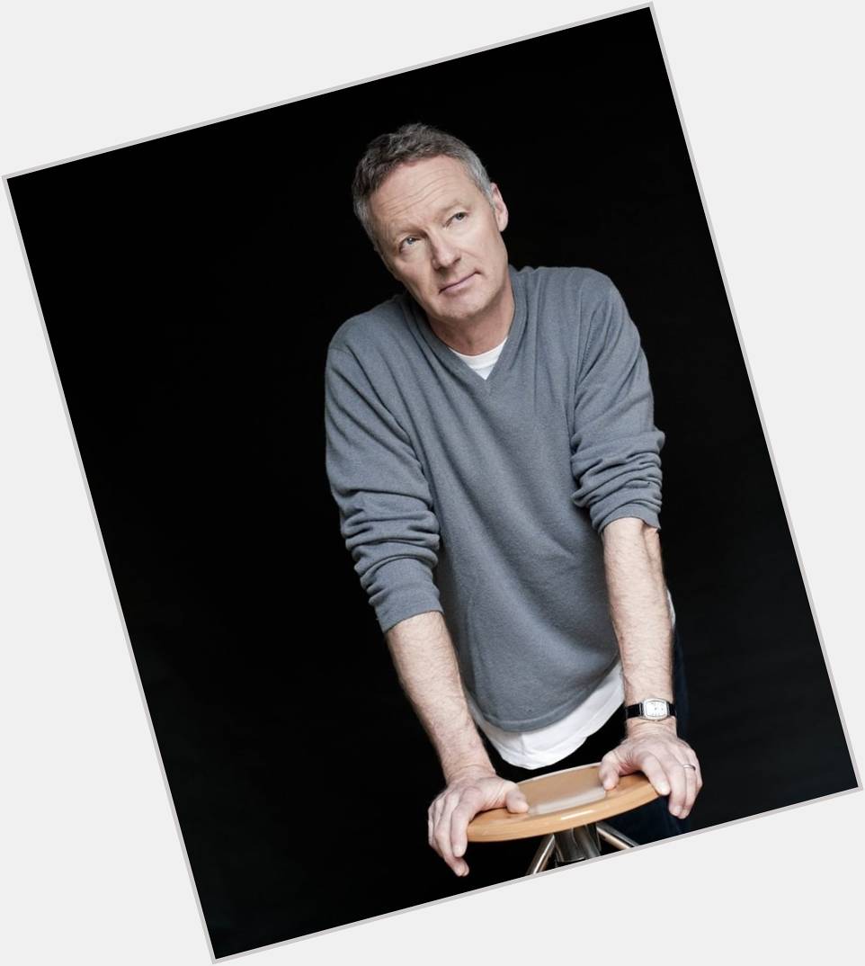 Rory Bremner Average body,  salt and pepper hair & hairstyles