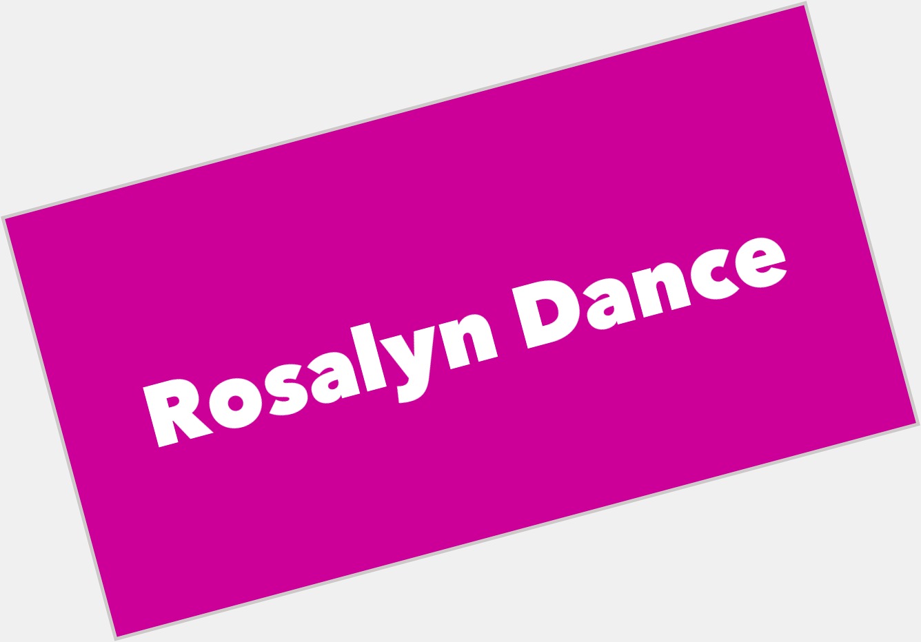 Rosalyn Dance new pic 1
