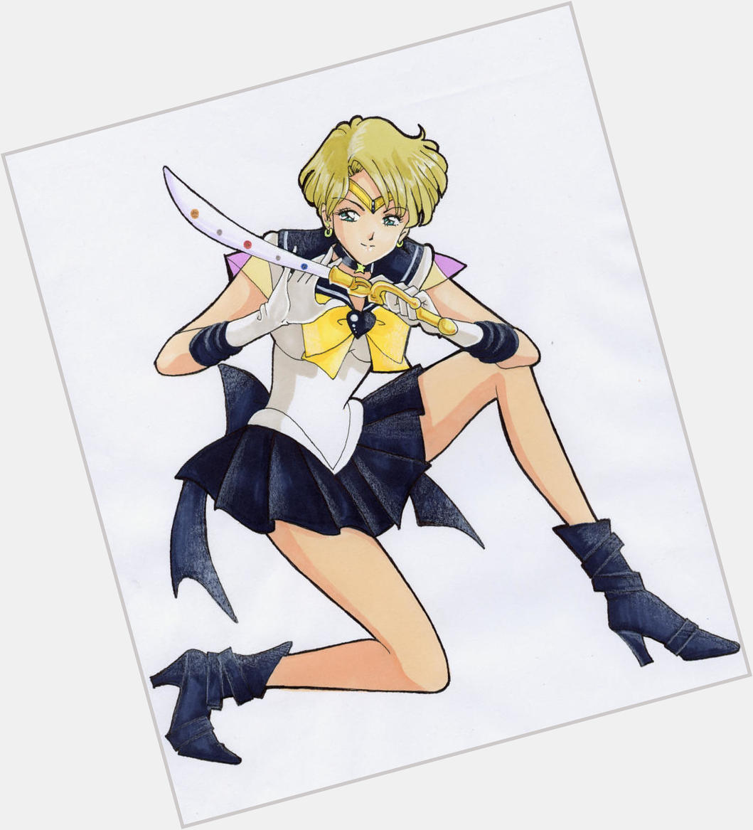 Sailor Uranus Athletic body,  blonde hair & hairstyles