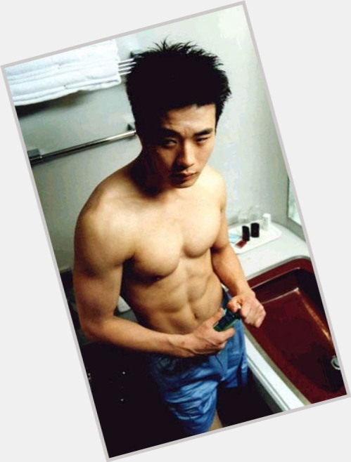 Sang Woo Kwon shirtless bikini
