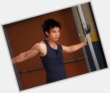 Shannon Kook Chun Athletic body,  black hair & hairstyles