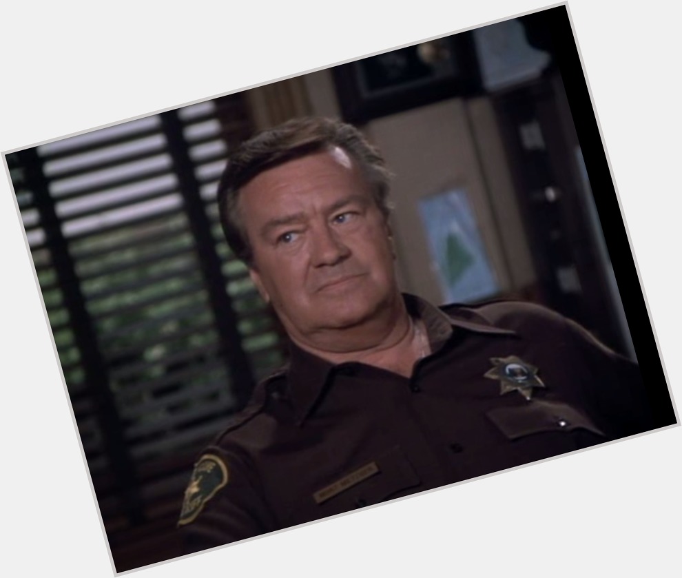 Sheriff Mort Metzger Average body,  light brown hair & hairstyles