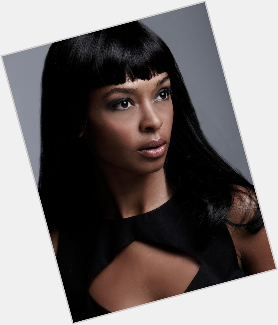 Susan Gossage Slim body,  black hair & hairstyles