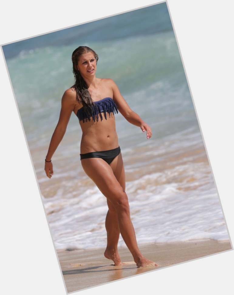 Sydney Leroux shirtless bikini