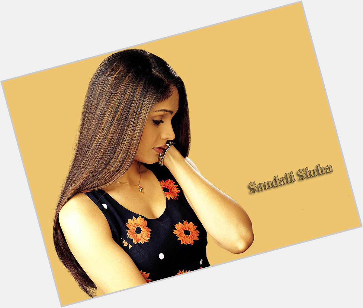 Sandali Sinha  light brown hair & hairstyles