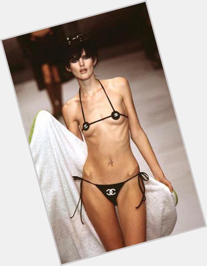 Stella Tennant shirtless bikini