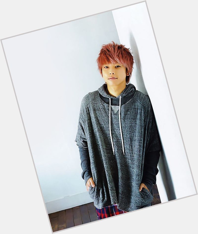 Takahisa Masuda  dyed red hair & hairstyles