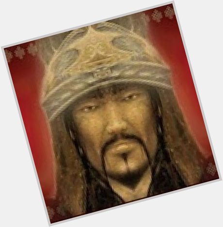Genghis Khan (born 1162) Large body,  red hair & hairstyles