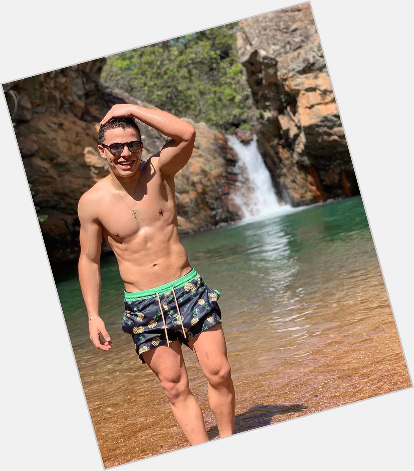 Thomaz Costa shirtless bikini