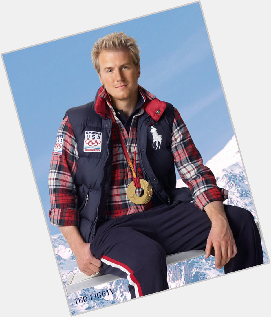 Ted Ligety Athletic body,  blonde hair & hairstyles