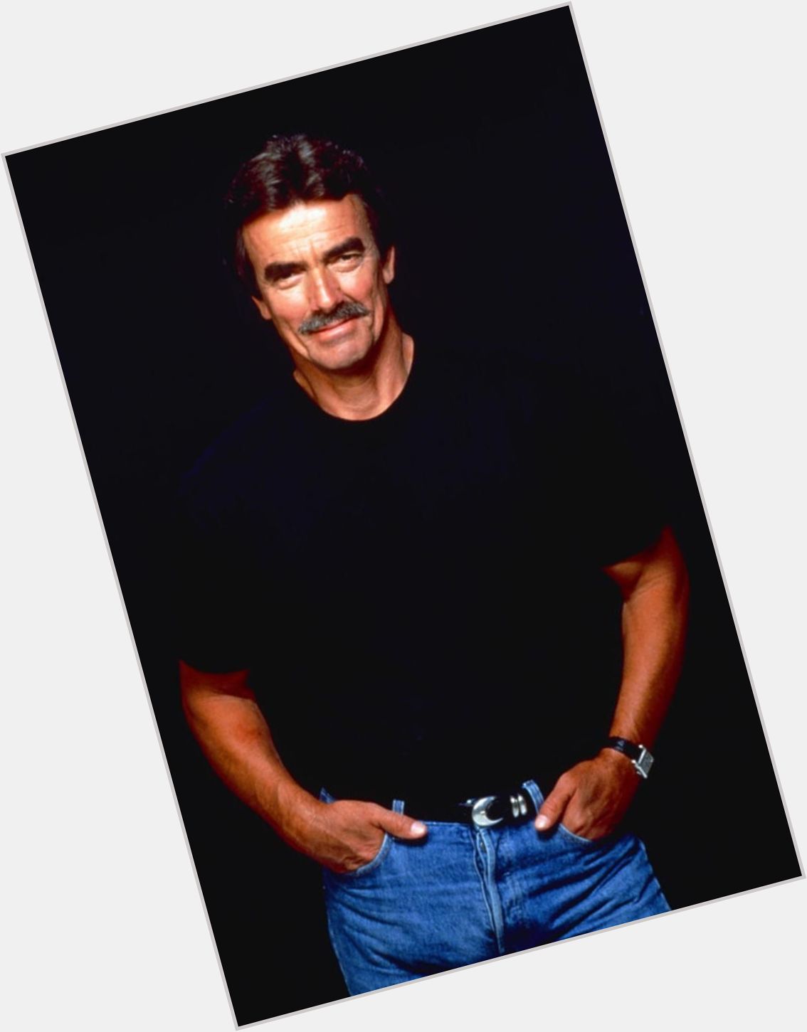 Victor Newman Athletic body,  black hair & hairstyles