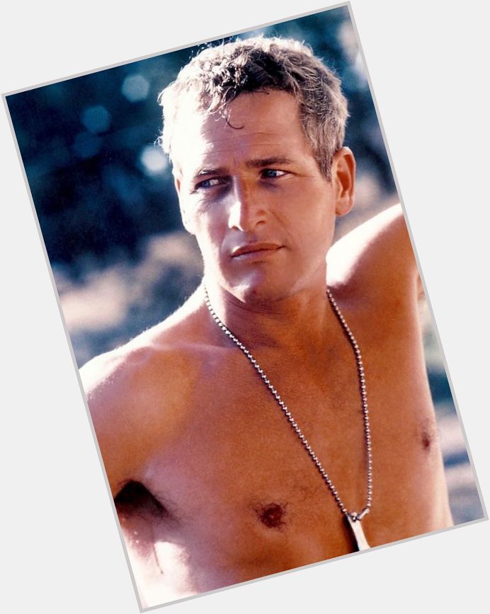 Walter Newman shirtless bikini