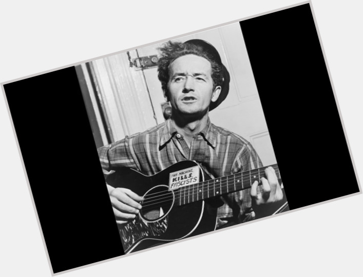 Woody Guthrie shirtless bikini