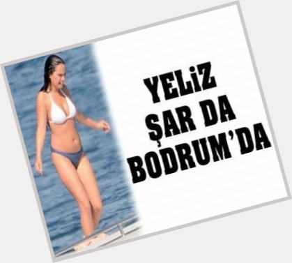 Yeliz Sar Slim body,  dark brown hair & hairstyles
