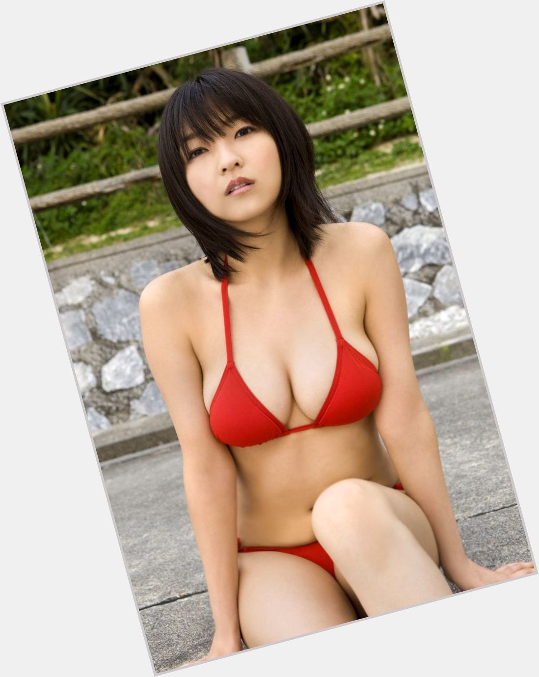 Yuka Hioki shirtless bikini