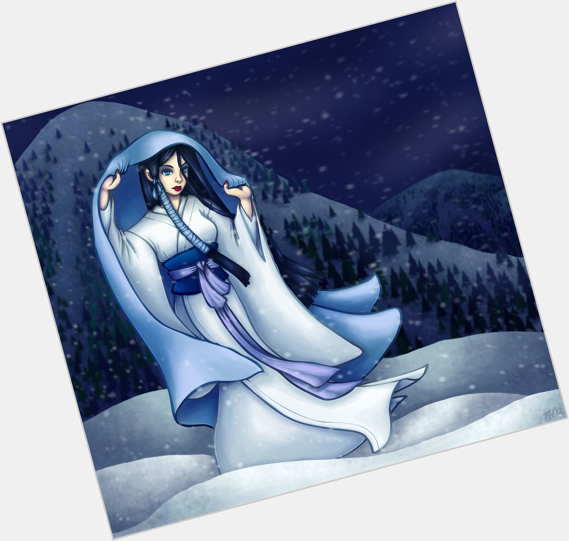 Yuki The Snow Maiden Segment Yuki Onna where who 2.jpg