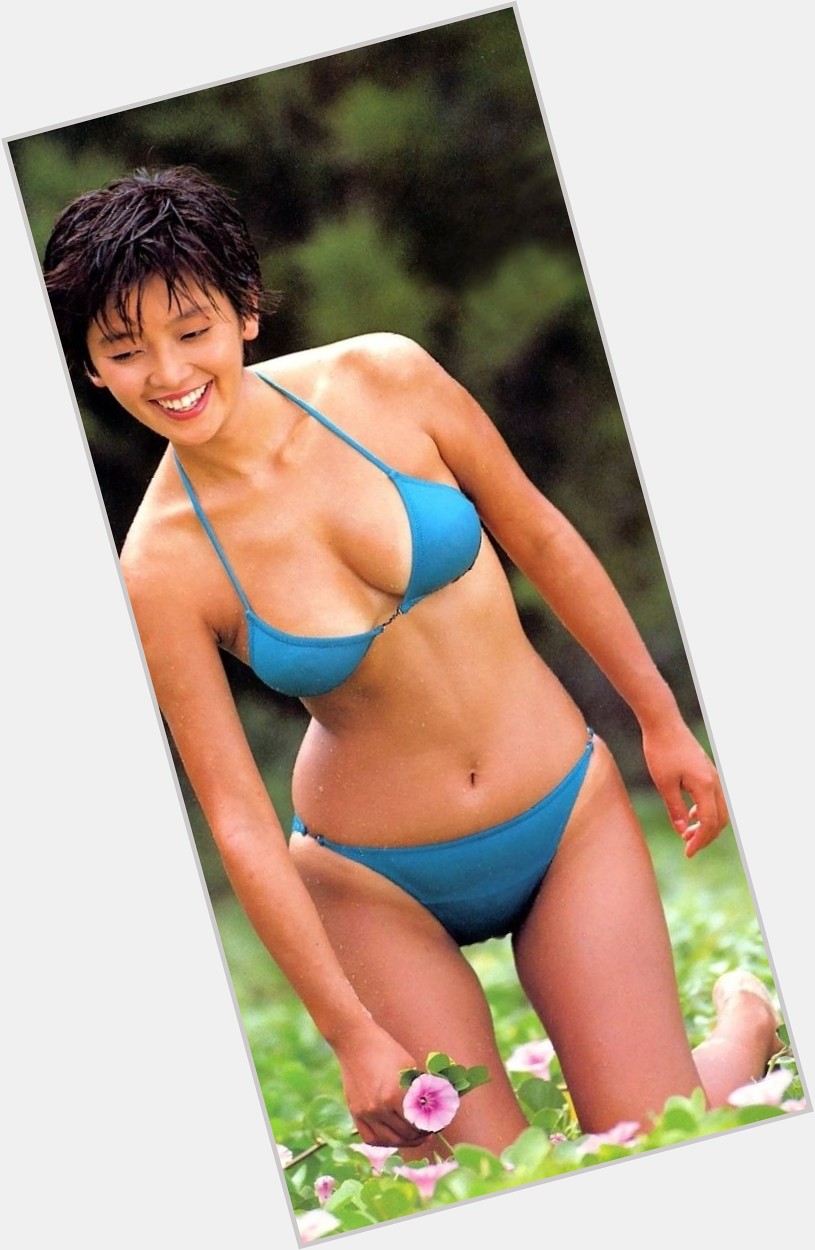 Yumi Aso shirtless bikini