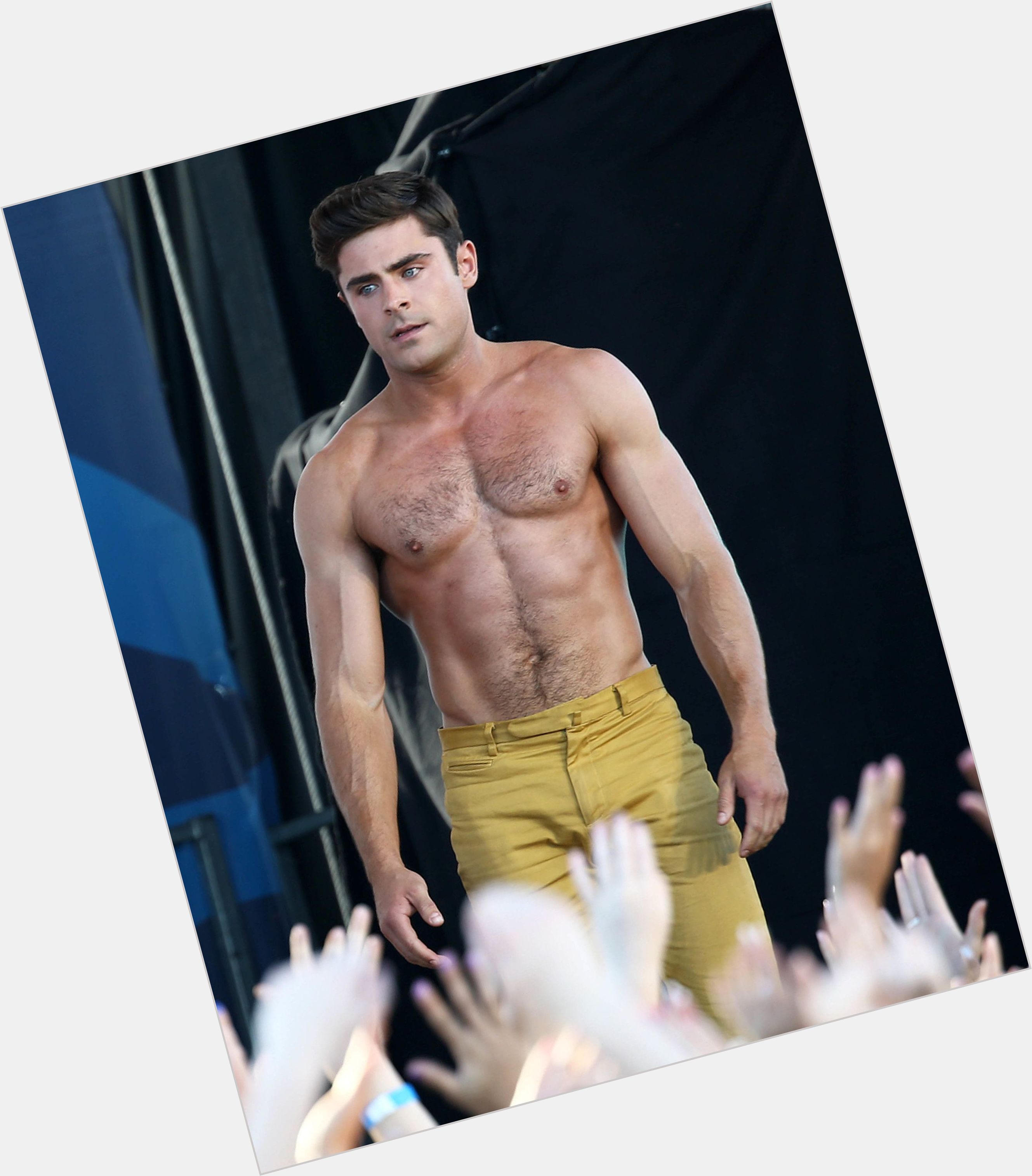 Zac Efron light brown hair & hairstyles Athletic body, 