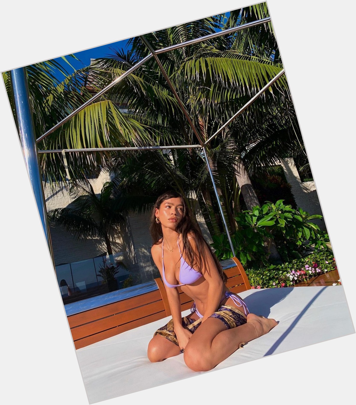 Zahara Schatz shirtless bikini