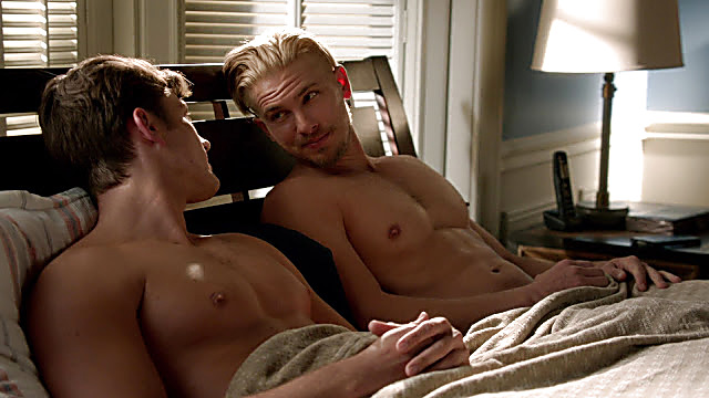 Adam Senn sexy shirtless scene December 29, 2020, 1pm