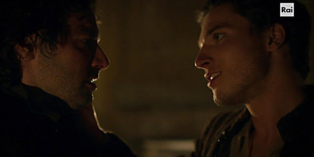 Aidan Turner sexy shirtless scene March 24, 2021, 6am