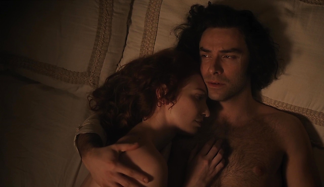 Aidan Turner sexy shirtless scene July 30, 2018, 1pm