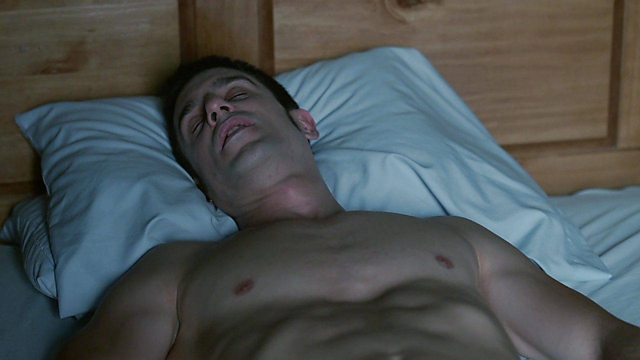 Alejo Sauras sexy shirtless scene November 16, 2019, 12pm