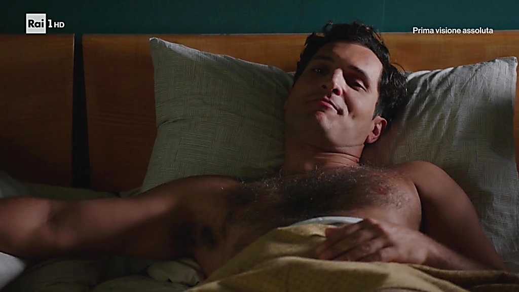 Alessandro Tersigni sexy shirtless scene October 17, 2019, 9am