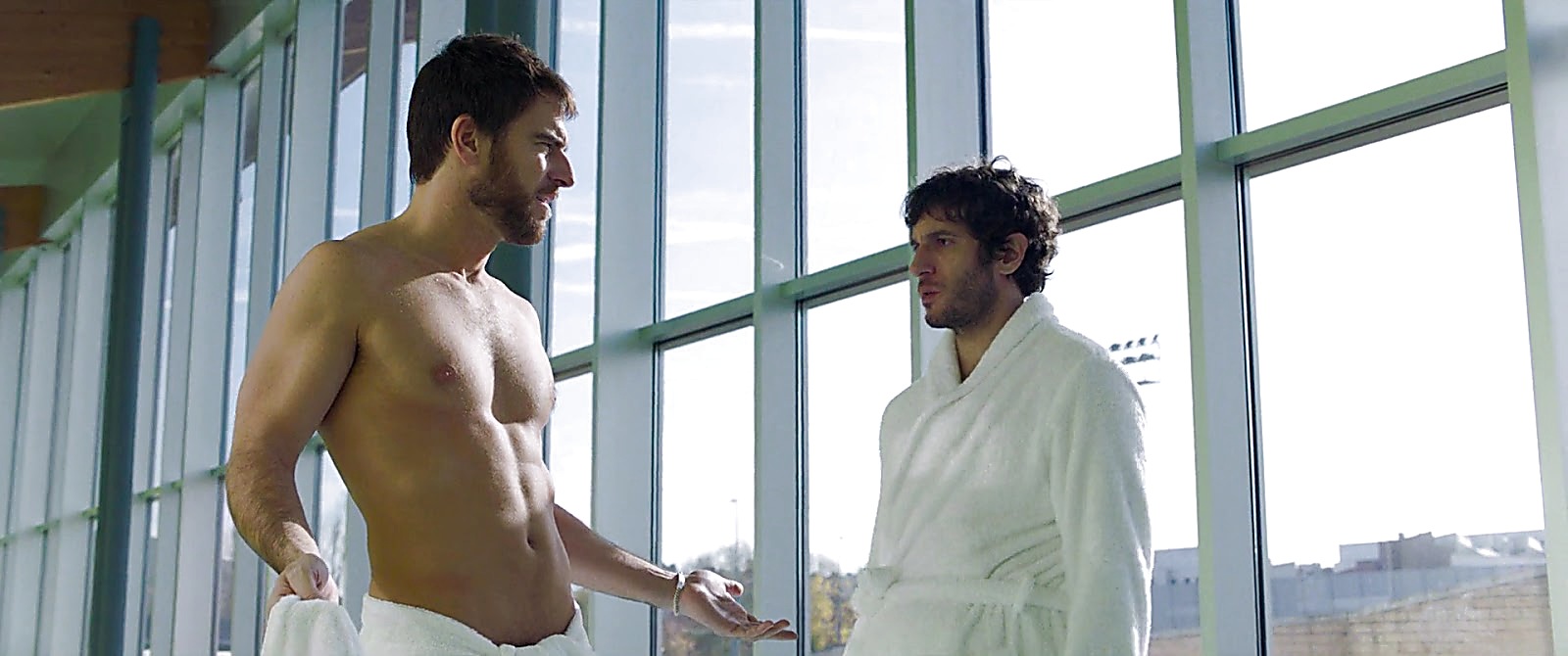 Alfonso Bassave sexy shirtless scene May 18, 2020, 6am