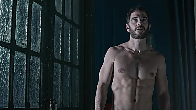 Alfonso Bassave sexy shirtless scene April 23, 2021, 7am