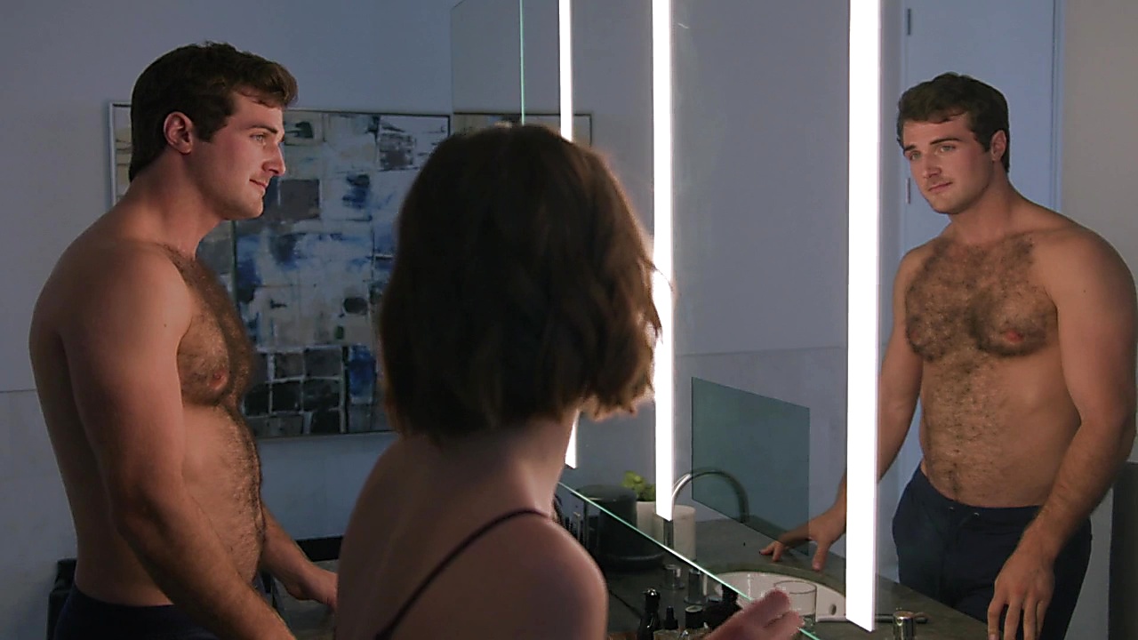 Beau Mirchoff sexy shirtless scene December 20, 2019, 6am