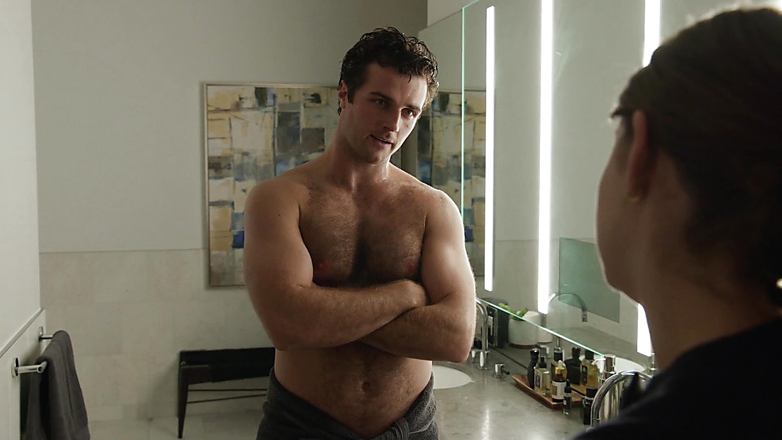 Beau Mirchoff sexy shirtless scene February 27, 2020, 12pm