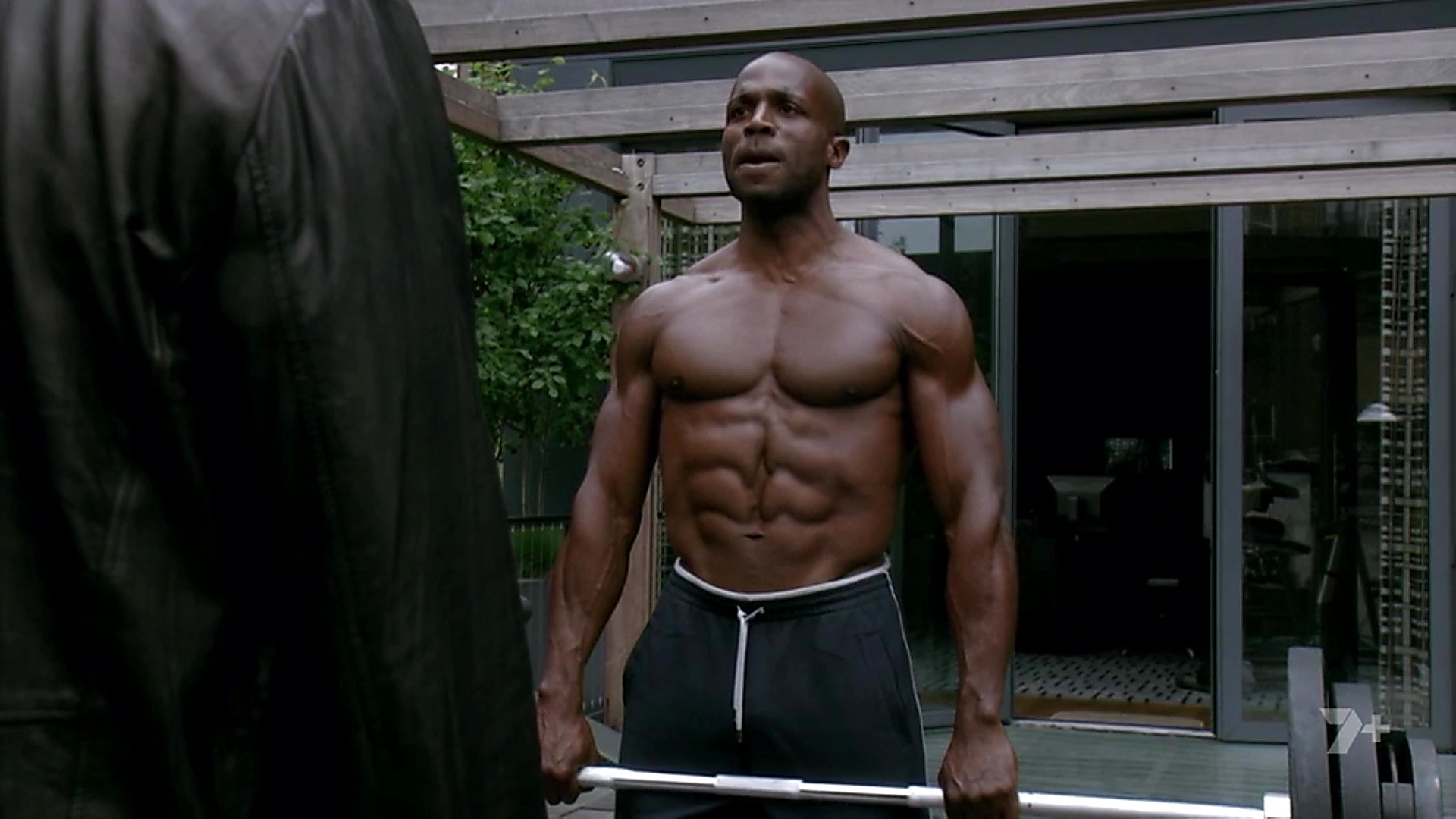 Billy Brown sexy shirtless scene March 3, 2025, 5am