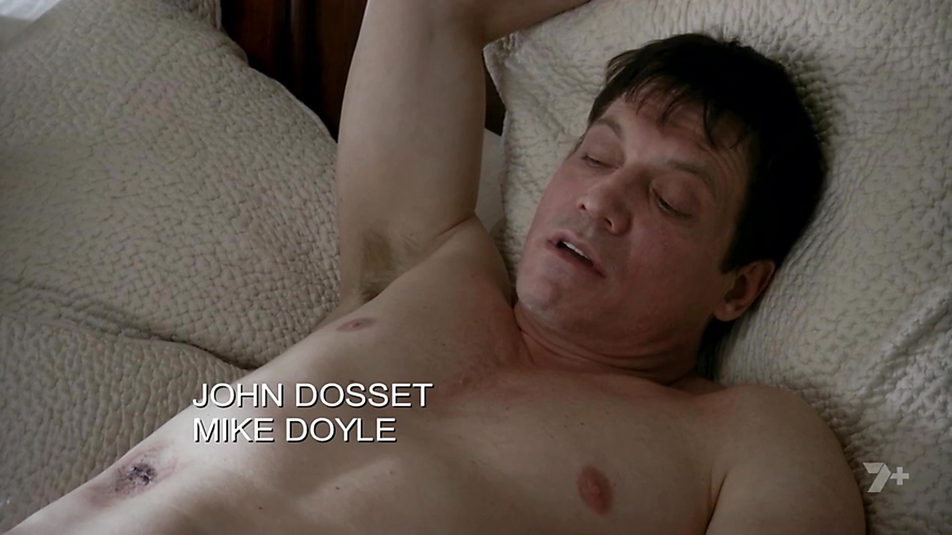 Billy Brown sexy shirtless scene March 3, 2025, 5am