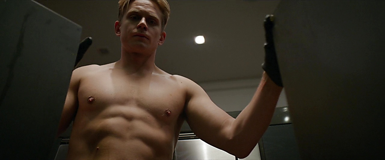 Billy Magnussen sexy shirtless scene November 29, 2018, 11am