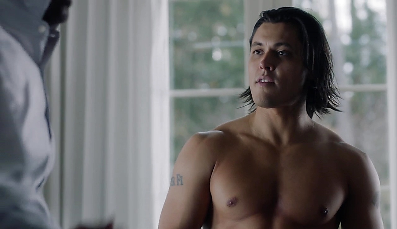 Blair Redford sexy shirtless scene January 16, 2018, 12pm