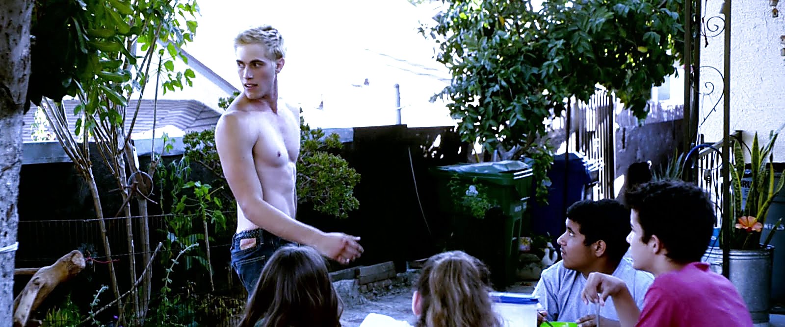 Blake Jenner sexy shirtless scene June 23, 2018, 1pm